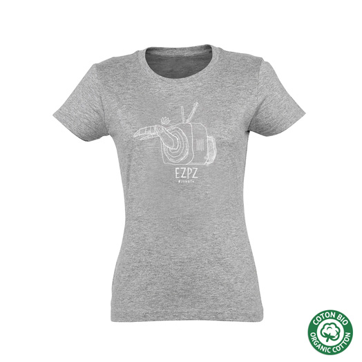 Tshirt Femme gris chiné EZPZ